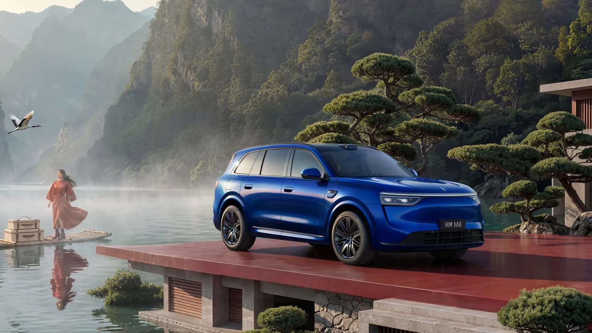 AITO M8 Max EREV 52 kWh 2025 — шестиместный SUV