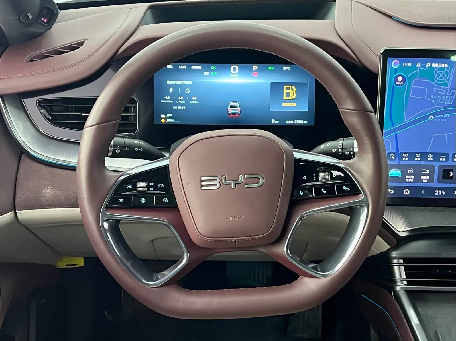 Thumbnail - BYD Seal 07 DM-i 2025 DM-i 1.5T 125KM Flagship Shenzhen 2024-11 21k km used car photo 20